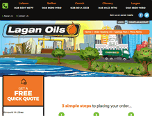 Tablet Screenshot of laganoils.com